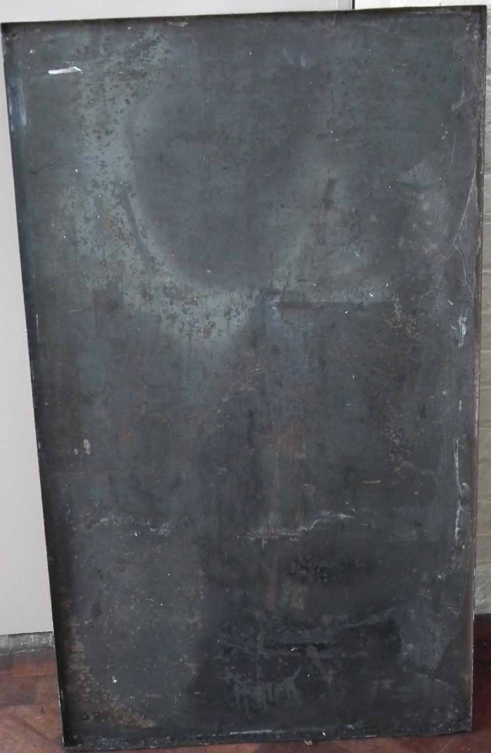 Firestone tyres map of England enamel sign 72cm x 122cm Condition report: Several areas of corrosion - Image 8 of 9