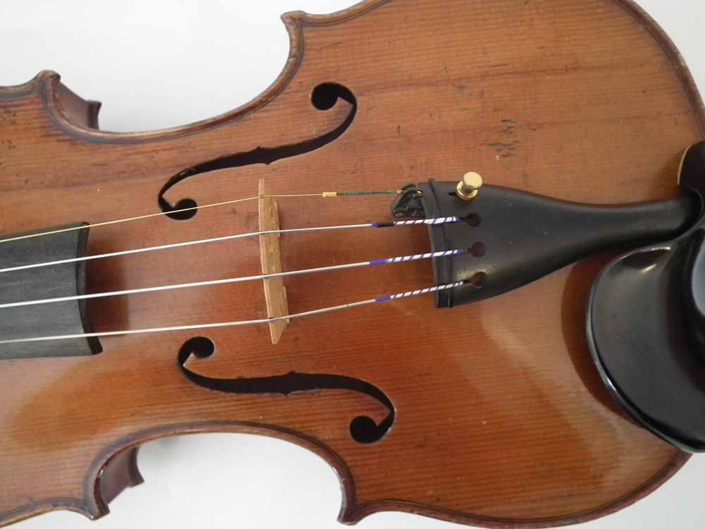 Violin by Collin Mezin labelled 'Ch. J.B. Collin Mezin, Luthier, 1924, Grand Prix - Exposition - Image 8 of 17