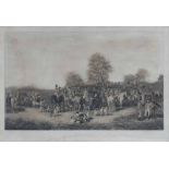 After Henry Calvert (1798-1869), "The Cheshire Hunt", engraving by Charles G. Lewis, published by