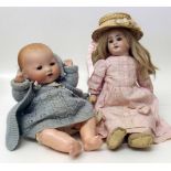 Armand marsielle baby doll and on other doll Condition report: see terms and conditions