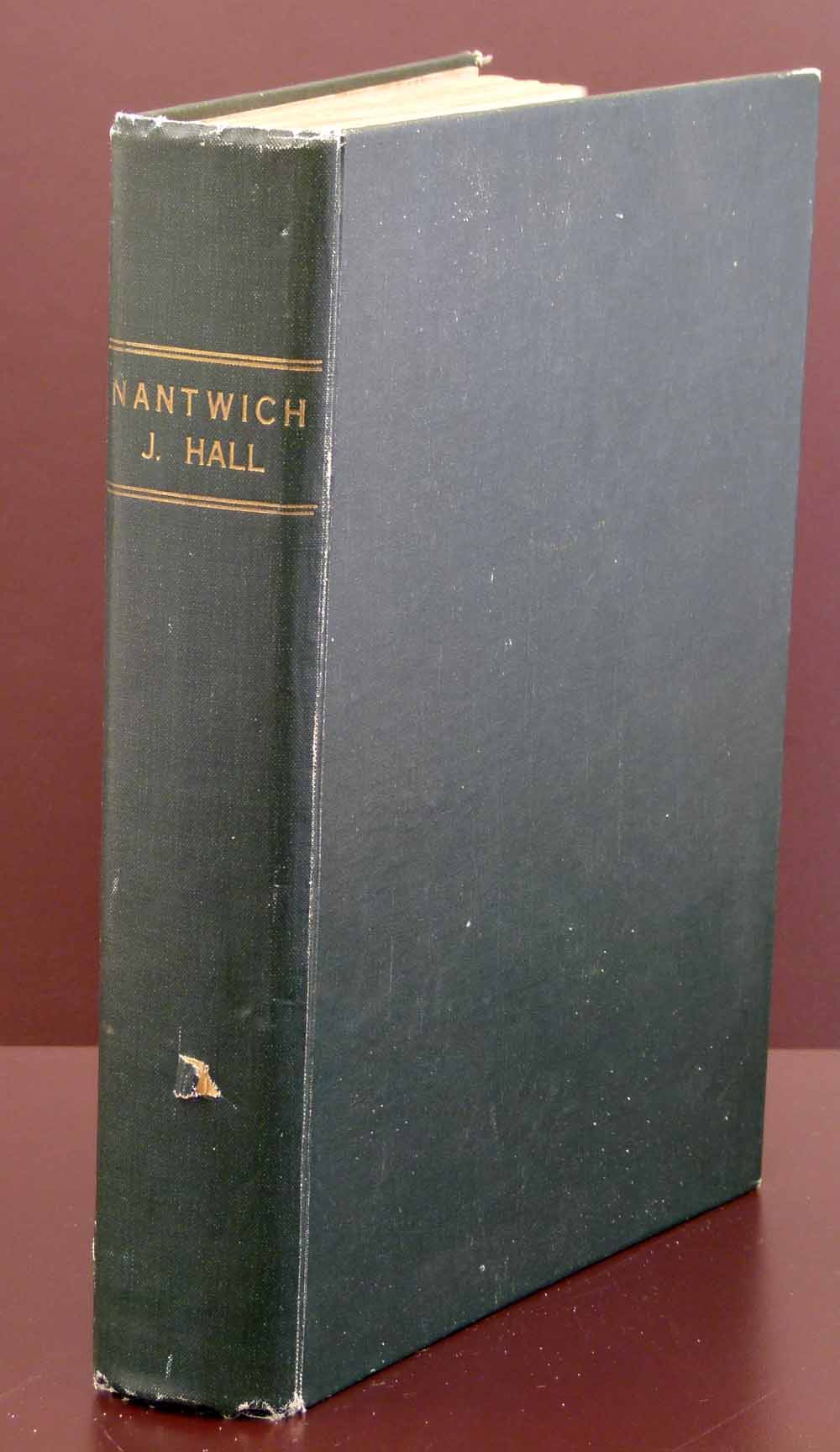 Hall, J. A History of the Town and Parish of Nantwich, pub Johnson, Nantwich 1883, green cloth