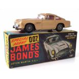 Corgi boxed James Bond's 007 Aston Martin D.B.5 model 261, with villain and sealed secret