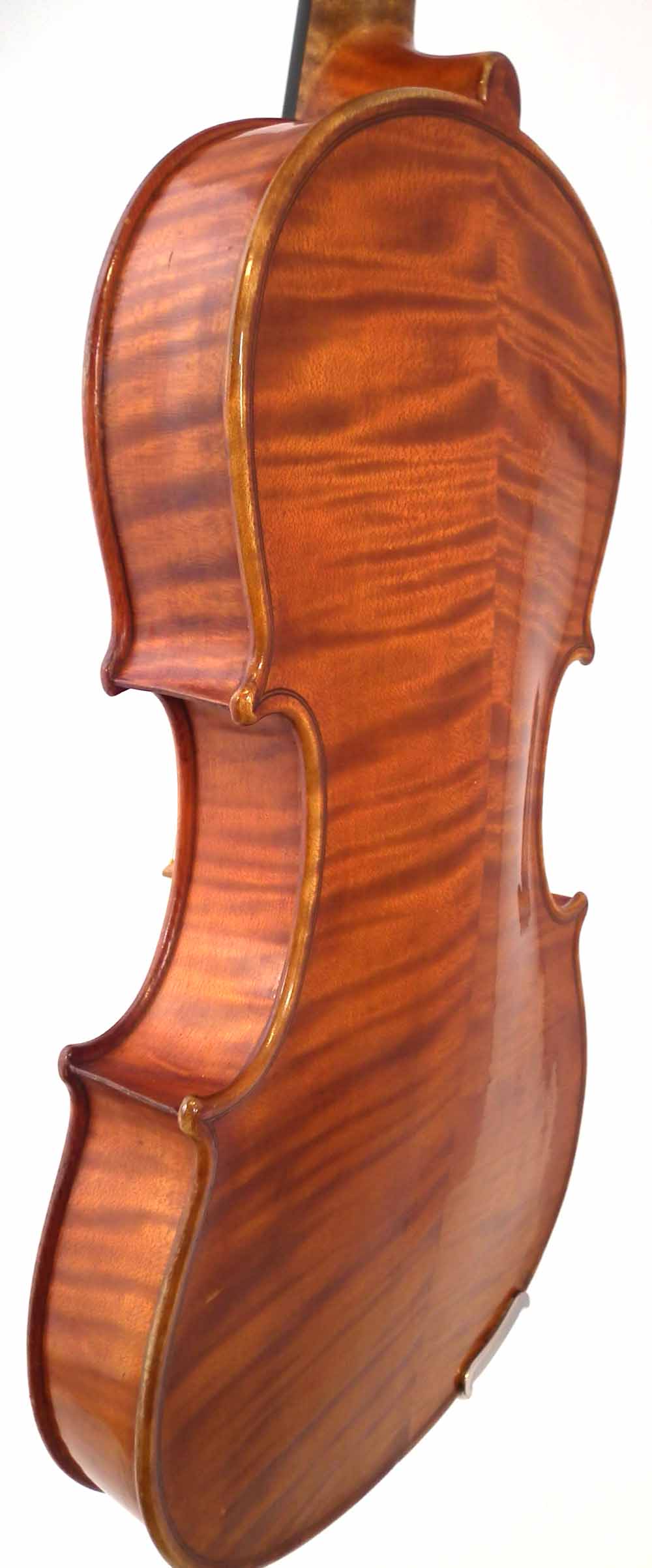 Carlo Storioni violin,   labelled 'Carlo Storioni, Cremonensis Faciebat 1890', with two piece - Image 12 of 15