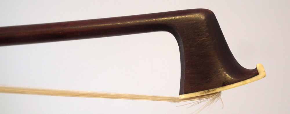 German silver mounted bow, 74cm overall length - Image 6 of 9
