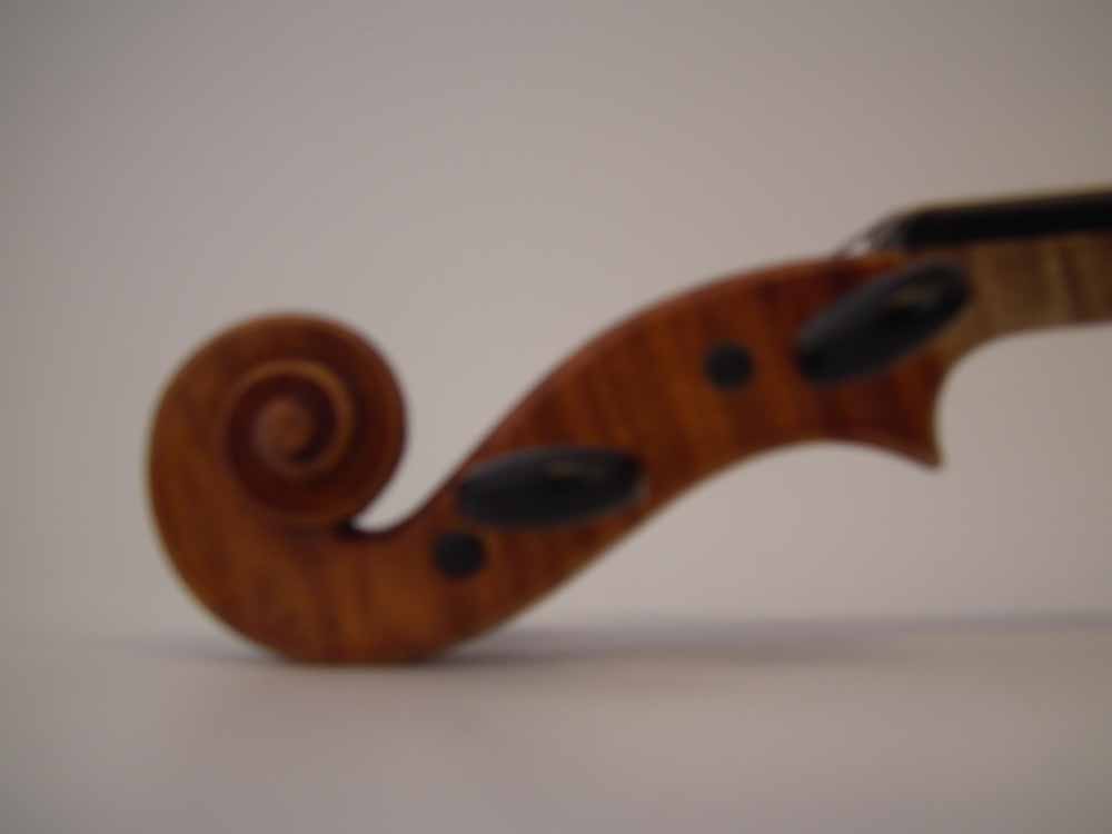Carlo Storioni violin,   labelled 'Carlo Storioni, Cremonensis Faciebat 1890', with two piece - Image 4 of 15