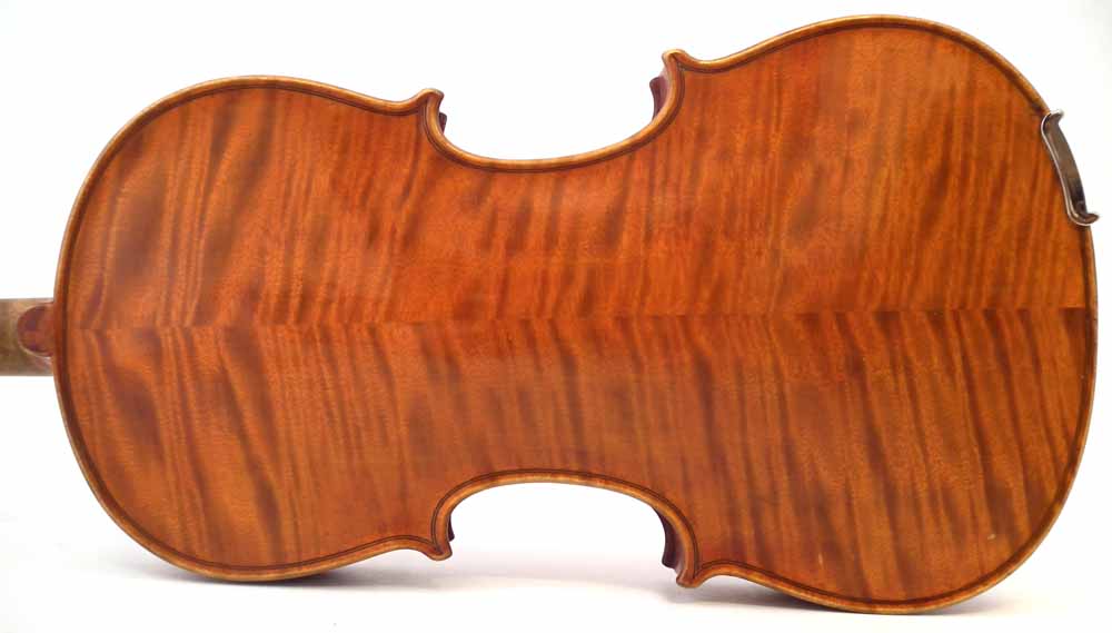 Carlo Storioni violin,   labelled 'Carlo Storioni, Cremonensis Faciebat 1890', with two piece - Image 8 of 15