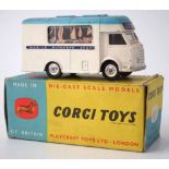 Corgi boxed Smiths 'Karrier Bantam' Mobile Butchers Shop, model 413.     Condition report: The box