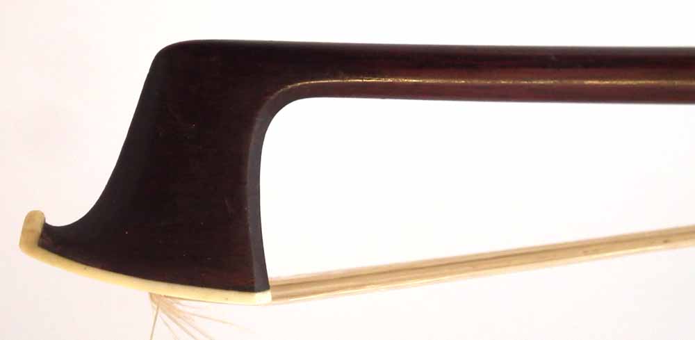 German silver mounted bow, 74cm overall length - Image 7 of 9