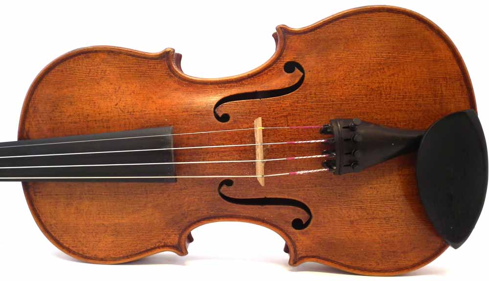 Carlo Storioni violin,   labelled 'Carlo Storioni, Cremonensis Faciebat 1890', with two piece - Image 2 of 15