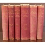 Wright, J., The English Dialect Dictionary, 1904, 6 volumes, red cloth, volume 6 not bound, 4to.