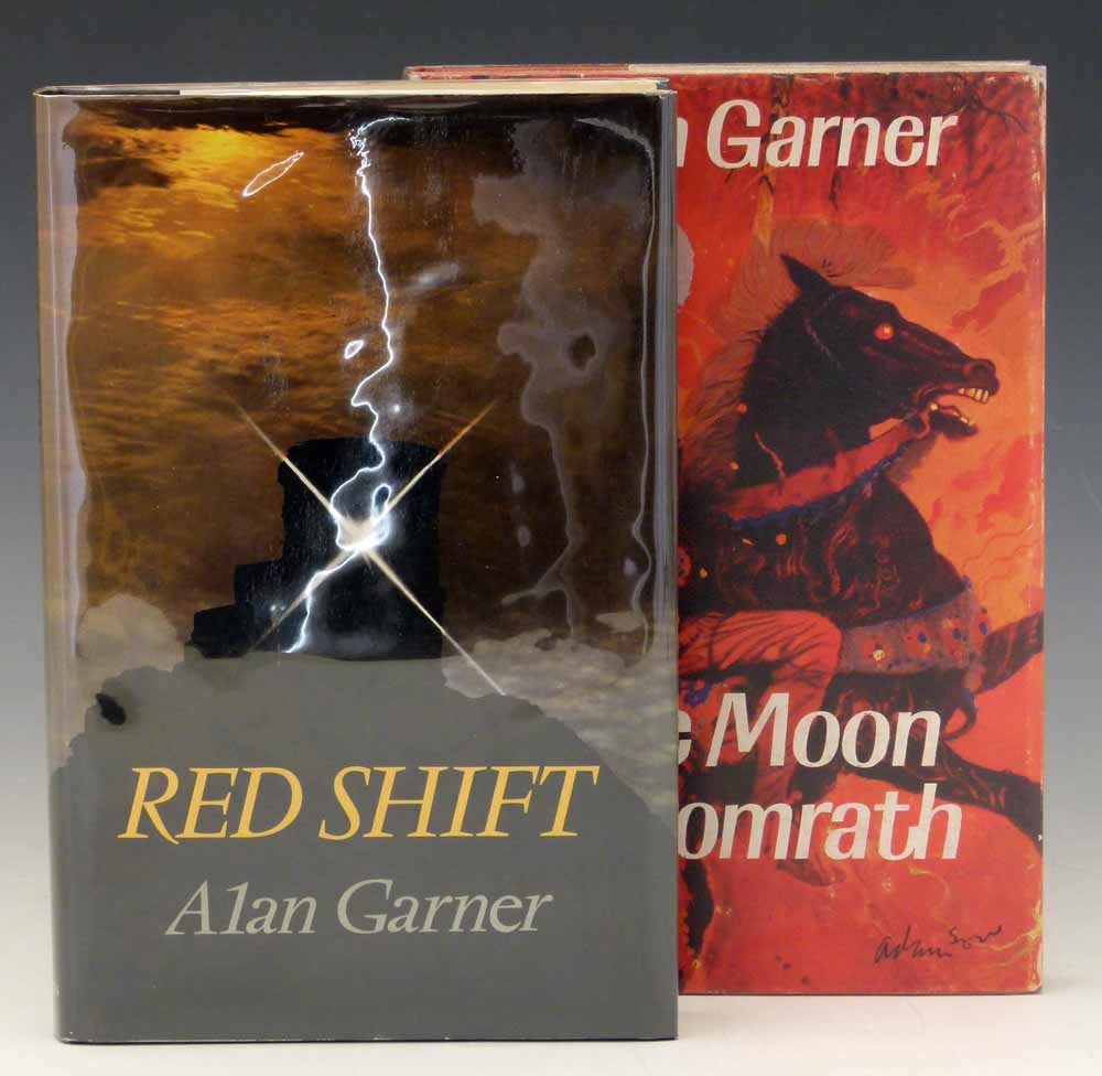 Garner, A., "Redshift", 1973, first edition, protected dust wrapper, signed author, very good to