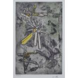 Roberto Matta (1911-2002),  Abstract, signed and numbered 74/100 in pencil in the margin, etching,