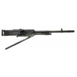 Deactivated Breda Model 37 belt fed machine gun, probably for an aircraft, serial number 6448 with