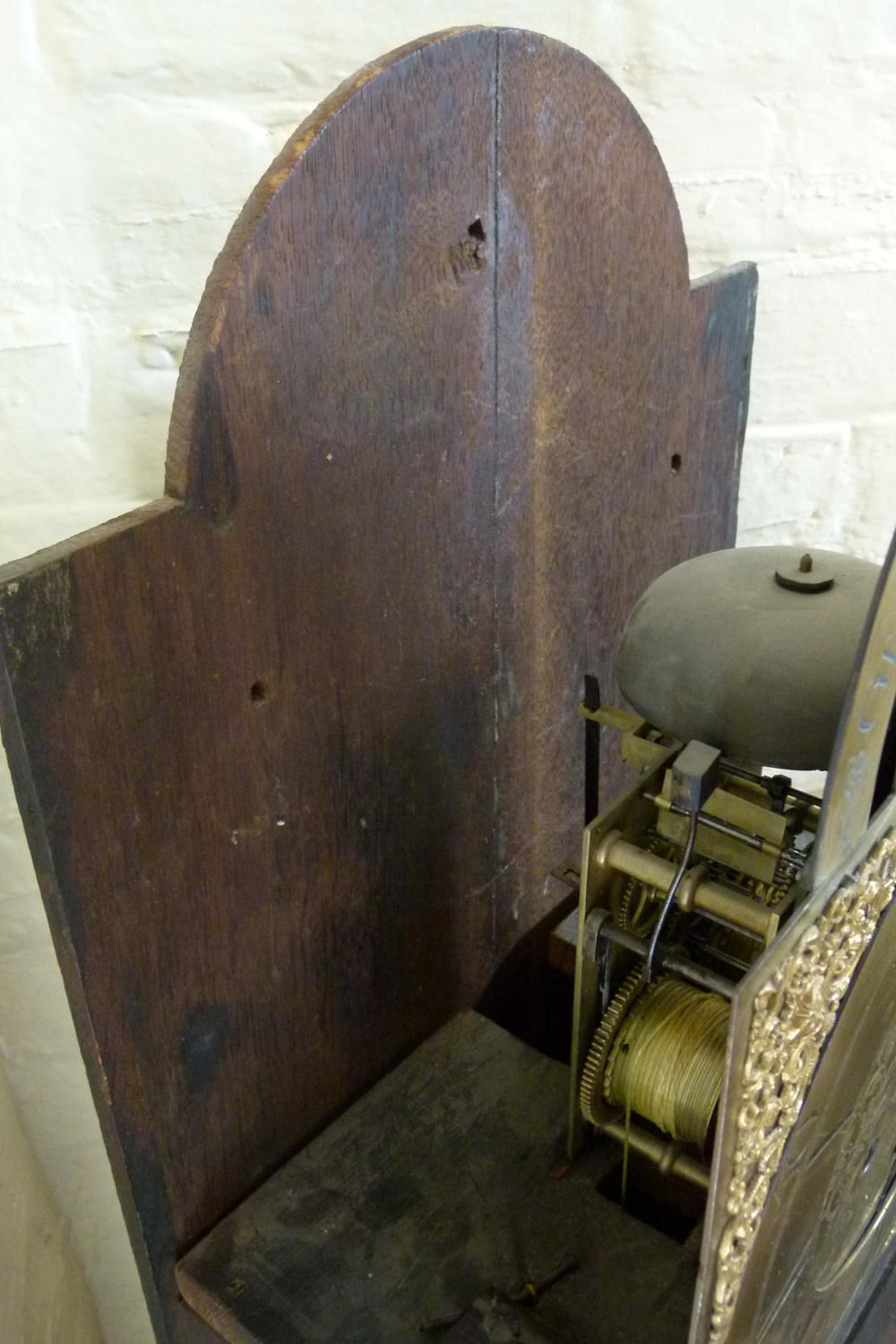 George III mahogany longcased clock, named George Lupton, Altrincham in the brass break arch dial - Image 25 of 30