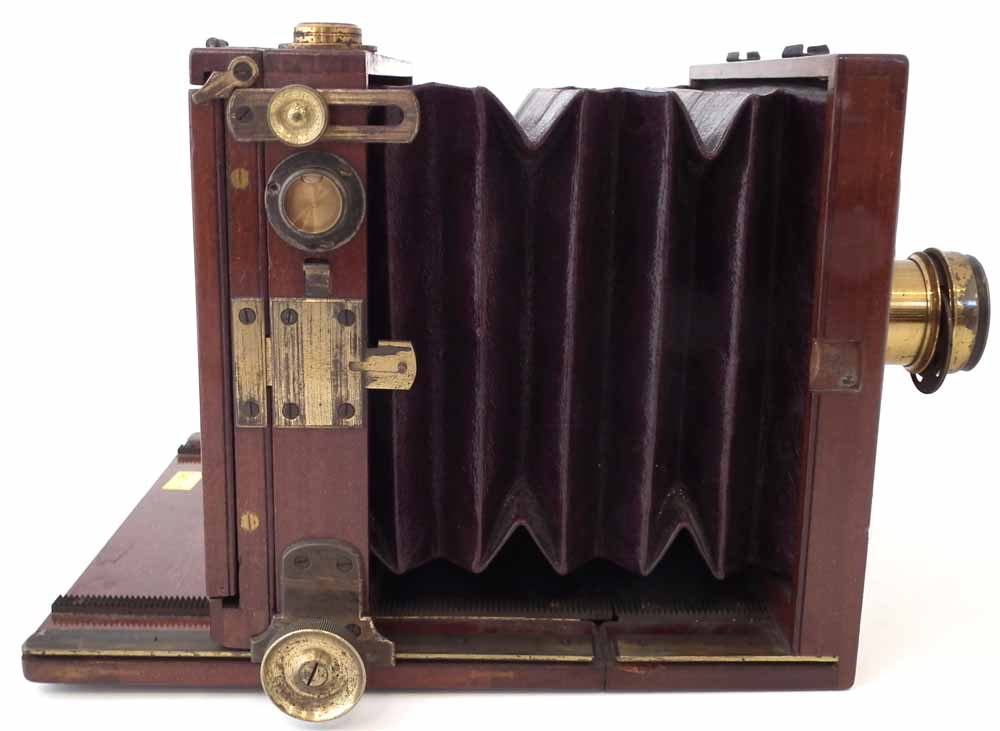 Stereo Camera, labelled Spencer Photo Chemist Chester, fitted with a pair of Wray's London 5 inch - Image 6 of 8