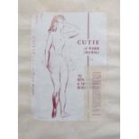 Ronald Brooks Kitaj (1932-2007),  "Cutie", signed and inscribed A/P in pencil, 1974, screenprint,