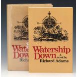 Adams, R., "Watership Down", 1972, first American edition, protected just wrapper, signed author and