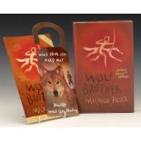 Paver, M., "Wolf Brother", 2004, first edition, signed author with paw print, protected dust