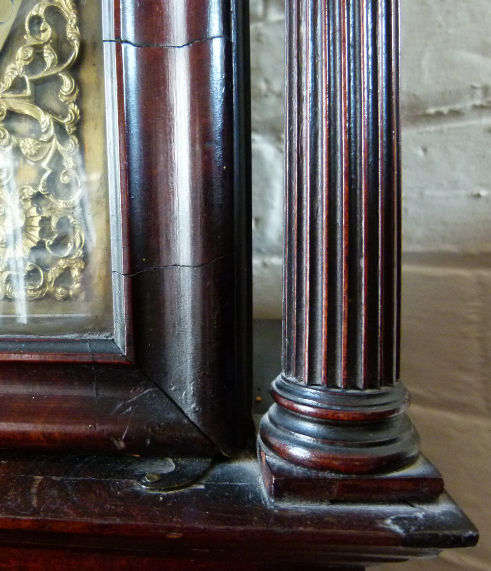 George III mahogany longcased clock, named George Lupton, Altrincham in the brass break arch dial - Image 7 of 30