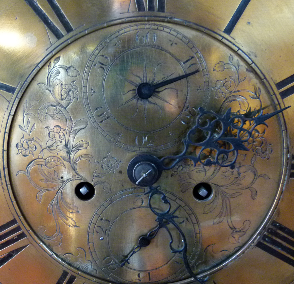 George III mahogany longcased clock, named George Lupton, Altrincham in the brass break arch dial - Image 5 of 30