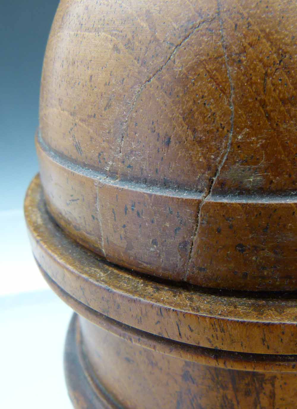 Newton's Improved Pocket Celestial Globe, circa 1850, the wooden segments covered with plaster and - Image 3 of 13