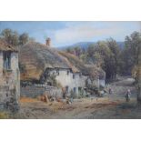 Alfred Leyman (British 1856-1933),  "Gittisham near Honiton", signed and dated 1897, titled on