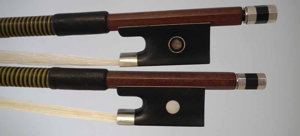 Liu Xi workshops Violin, with two piece lightly flamed back and aged golden orange varnish, with two - Image 11 of 12