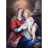 Henry Pierce Bone (1779-1855),  "The Virgin and Child" after Sir Anthony Van Dyck (1625-1632),