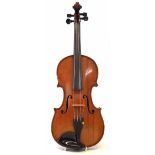Violin by Collin Mezin   labelled 'Ch. J.B. Collin Mezin, Luthier, 1924, Grand Prix - Exposition