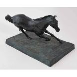 Peter J. Bailey (1951-),   "Spirit of the Horse", initialled on base, from a limited edition,