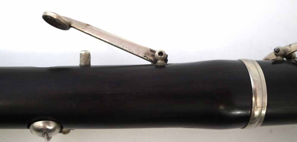 Two rosewood flutes, in three and four sections, (2) 66cm overall length. - Image 8 of 8