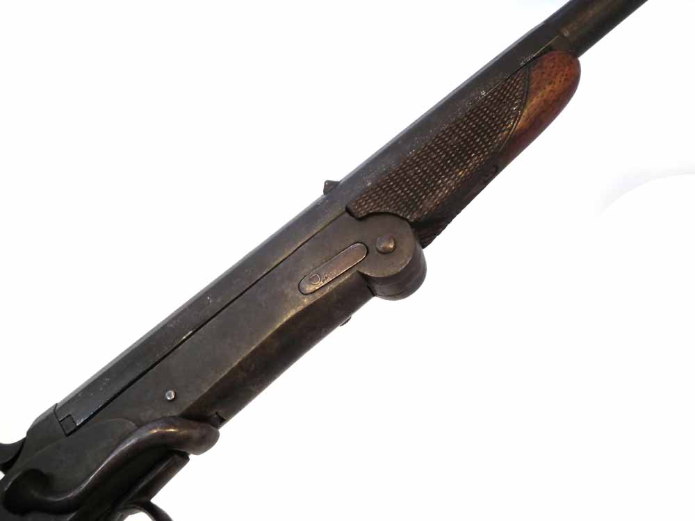 Deactivated .410 Belgian folding shotgun, with chequered walnut stock, deactivated in 1991 with - Image 4 of 10