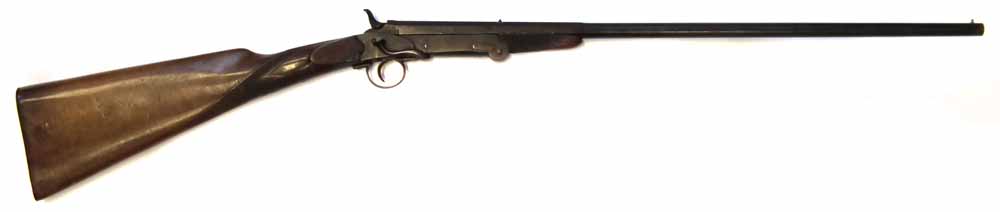 Deactivated .410 Belgian folding shotgun, with chequered walnut stock, deactivated in 1991 with