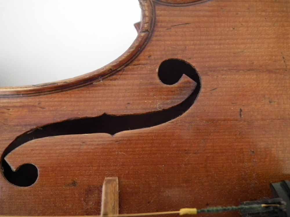 Violin by Collin Mezin   labelled 'Ch. J.B. Collin Mezin, Luthier, 1924, Grand Prix - Exposition - Image 9 of 17