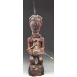 Songye Nkisi Power figure or Fetish, 99cm overall height.     All lots in this Tribal and African