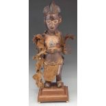 Yaka Fetish figure, 56cm high       All lots in this Tribal and African Art Sale are sold subject to