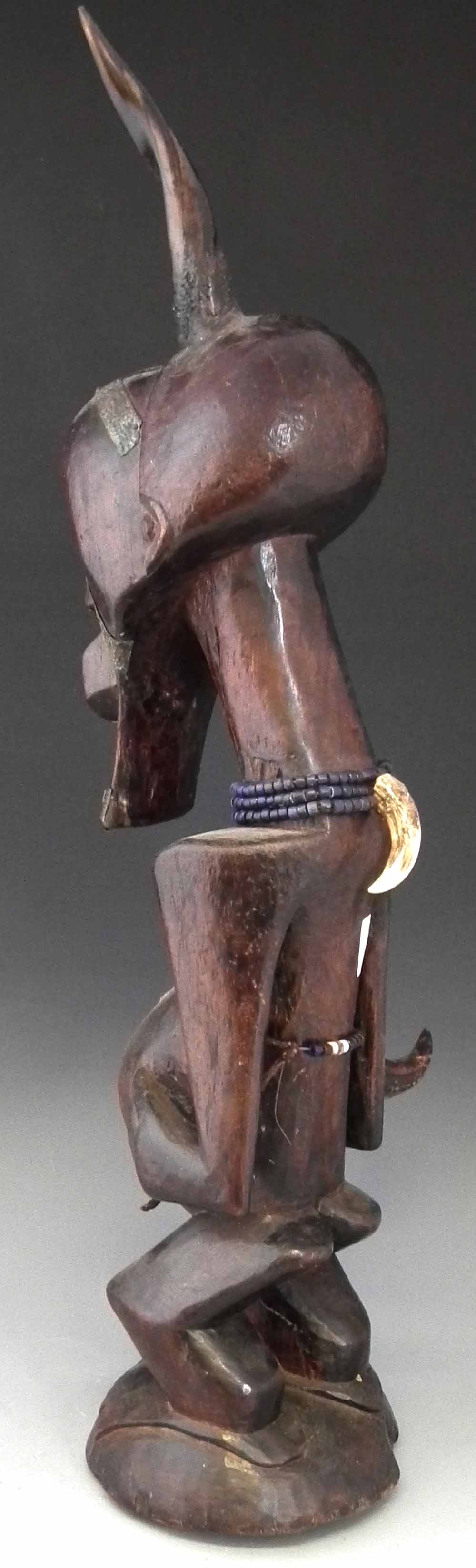 Songye Nkisi Power figure or Fetish,  89cm overall height.     All lots in this Tribal and African - Image 2 of 6