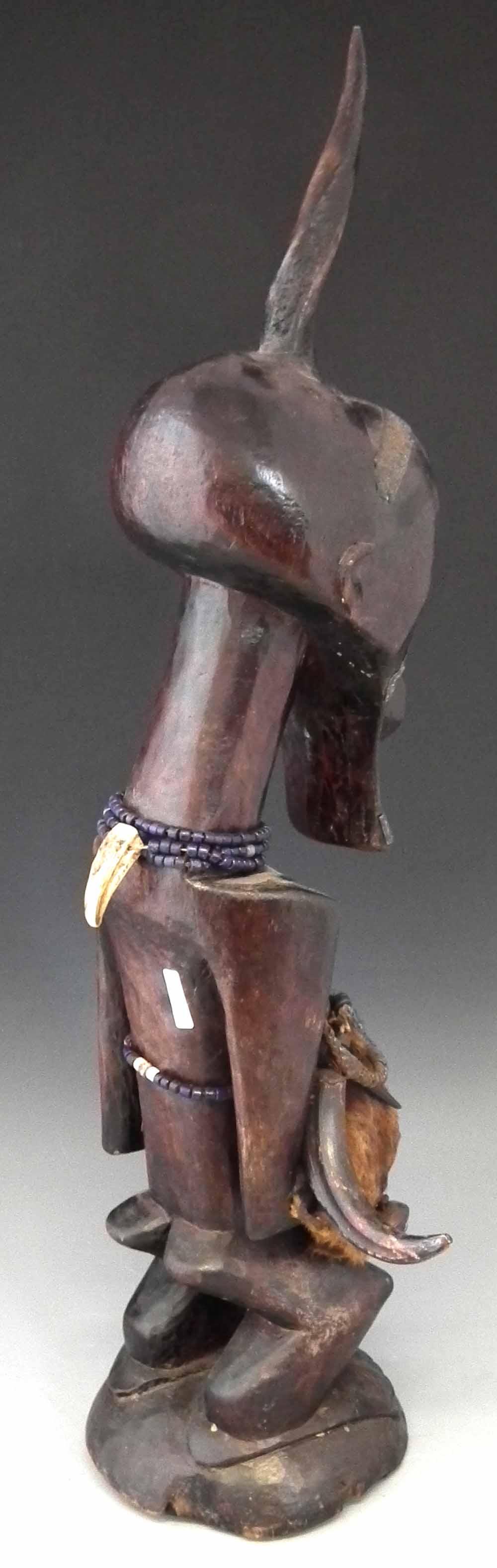 Songye Nkisi Power figure or Fetish,  89cm overall height.     All lots in this Tribal and African - Image 3 of 6