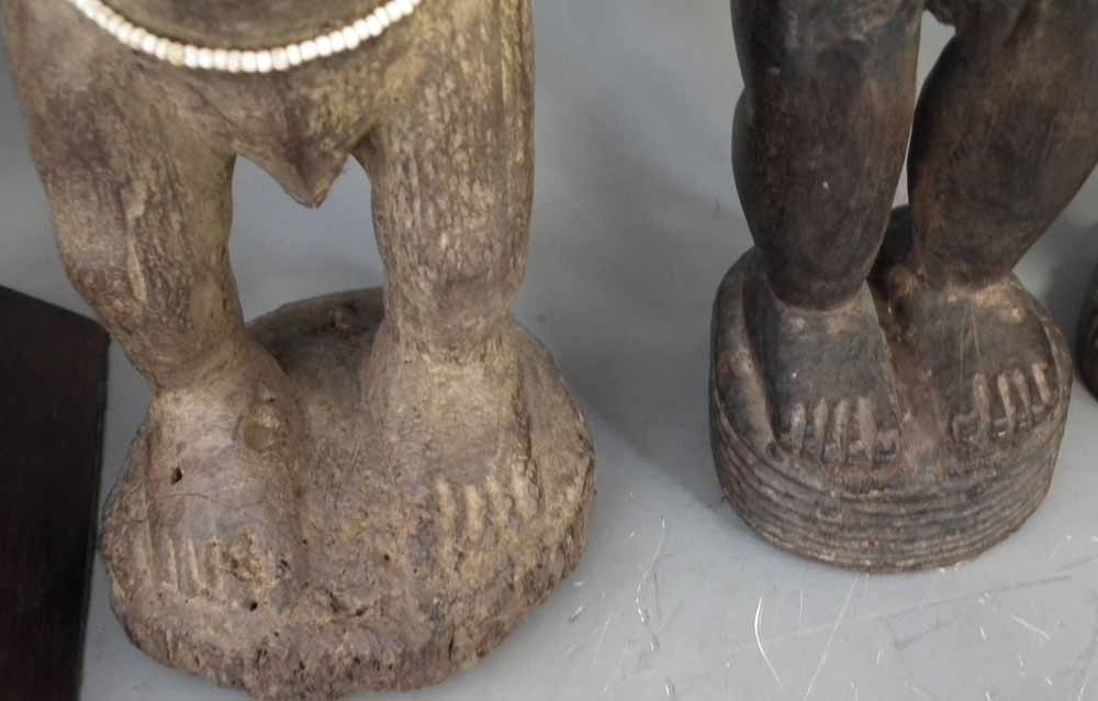 Five Baule Asie Usu and Blolo Bla figures, (5) The tallest figure measures 40cm high     All lots in - Image 4 of 7