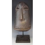 Hemba ape mask, 38cm high     All lots in this Tribal and African Art Sale are sold subject to V.A.