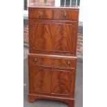 Bowman Bros mahogany bureau. Condition report: see terms and conditions