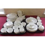 Wedgwood serenity pattern dinner service. Condition report: see terms and conditions