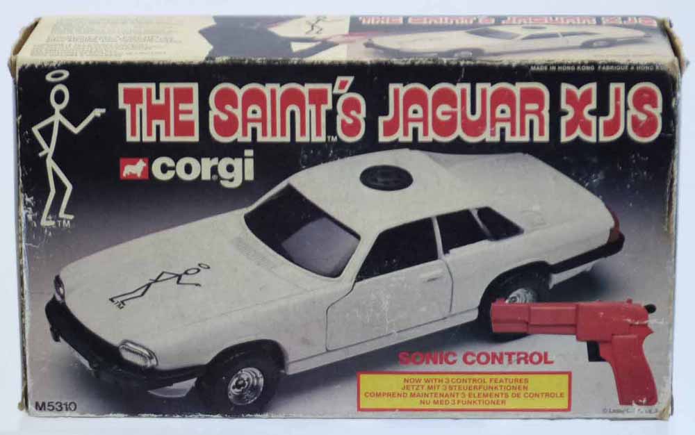 Corgi The Saint Jaguar XJS with sonic control, boxed. Condition report: see terms and conditions