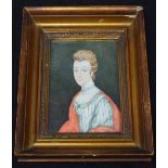 English School, 19th century,  Portrait of Lady Elizabeth Spencer - Wife of Lord Compton, Earl of