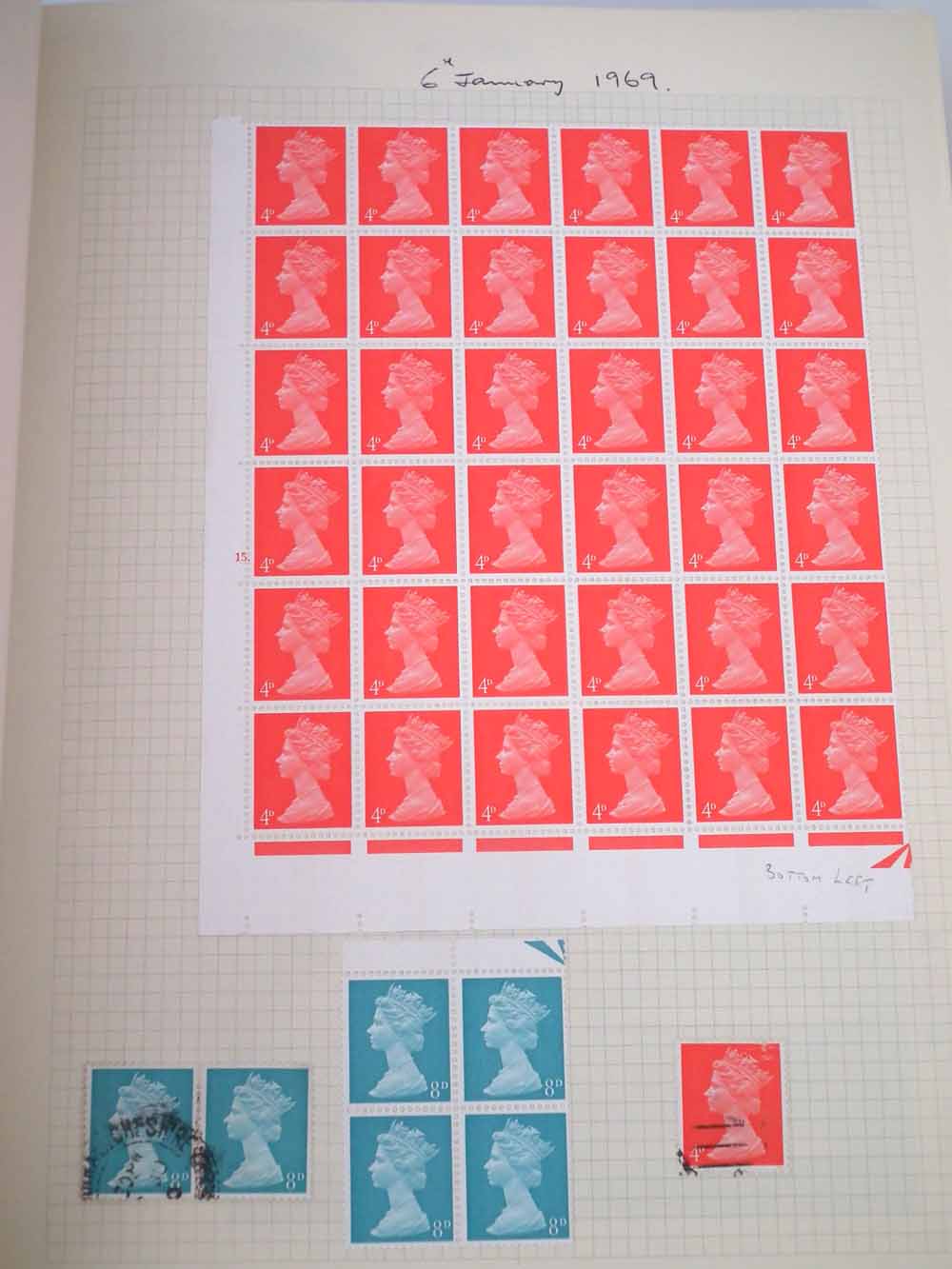 GB stamp collection in five senator albums with issues from 1854 to 1996, includes many decimal mint - Image 11 of 12