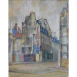 Giulio Bagnoli (1927-),  Paris street scene, signed and dated '65, oil on canvas, 99.5 x 80.5cm.;