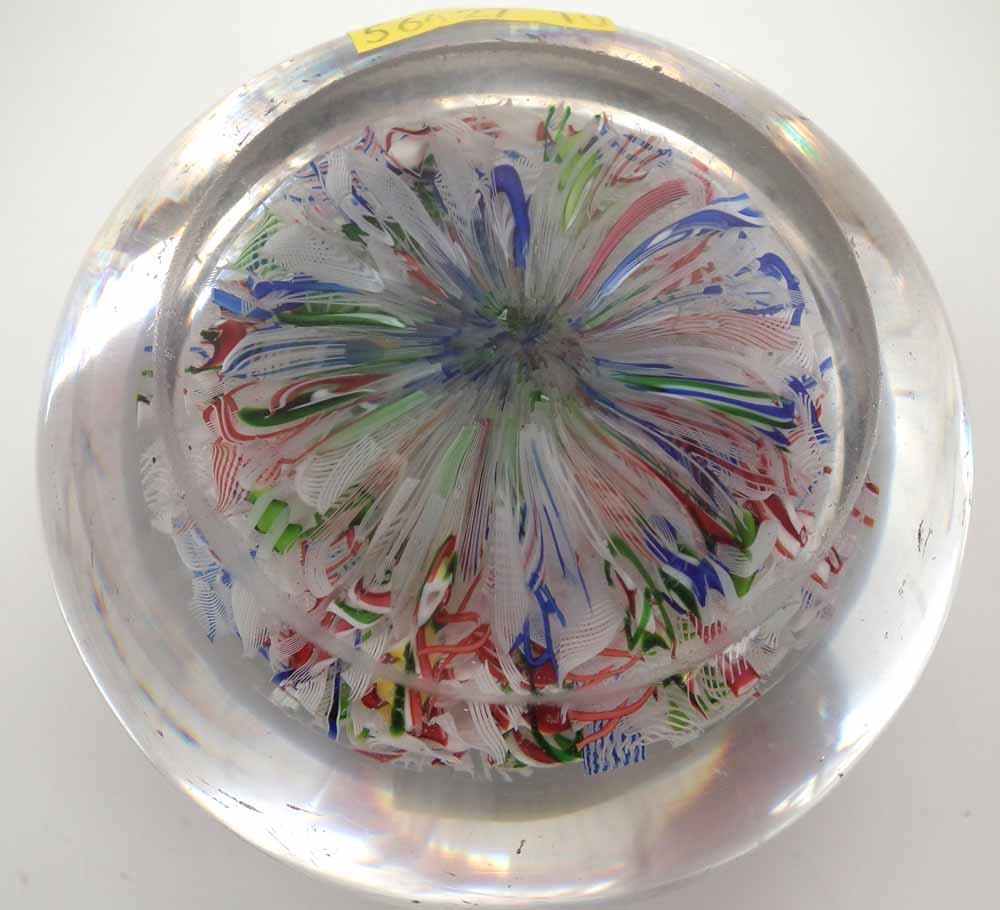 Baccarat scramble paperweight, 19th century, 7cm wide     Condition report: No chips or cracks, - Image 6 of 6