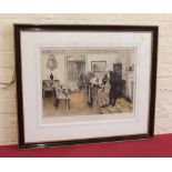 After Dendy Sadler "For Fifty Years" print. Condition report: see terms and conditions