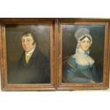 A Pair of 19th Century Oil on Canvas hal