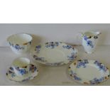 A Royal Doulton "Carnival" Pattern Tea S